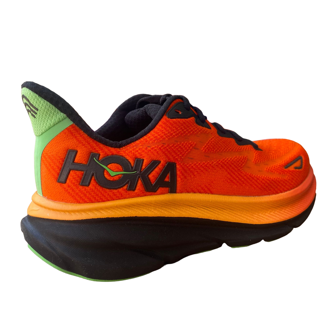 Hoka One One Men's Clifton 9 Running Shoe 1127895/FVOR Red-Orange
