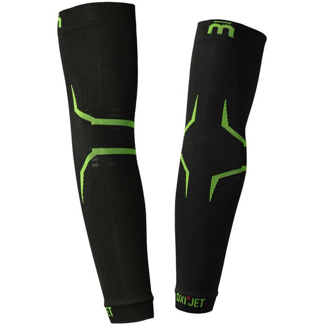 Mico Manicotto Compressione Oxi-Jet AC01120-155 Nero Verde Unisex