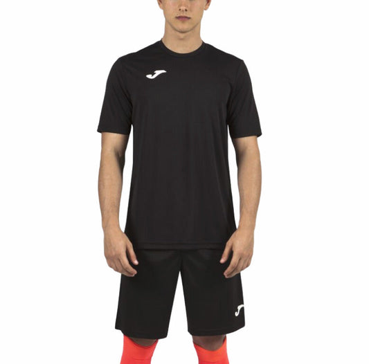 Joma Combi 100052-100 – T-shirt Sportiva Manica Corta Uomo Nera
