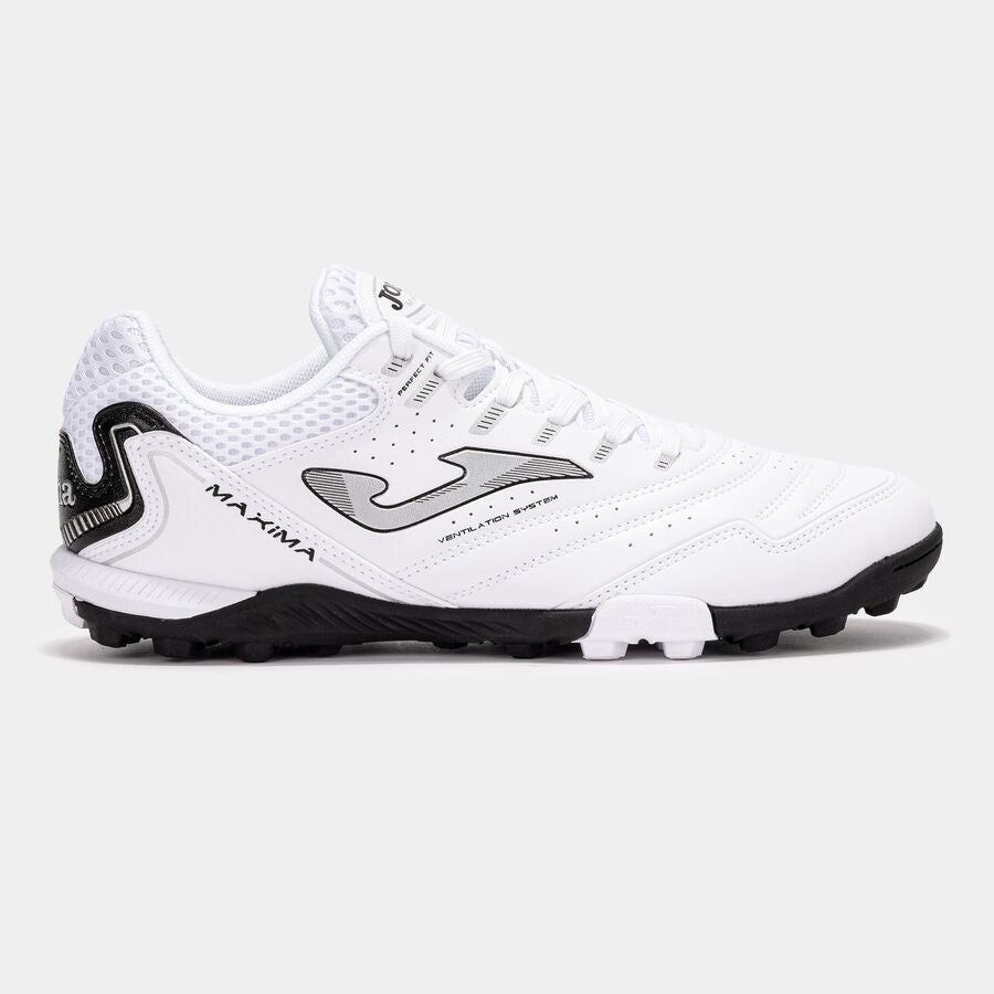 Joma Maxima 2502 TF Scarpe Calcetto Erba Sintetica Uomo Bianco - MAXS2502TF