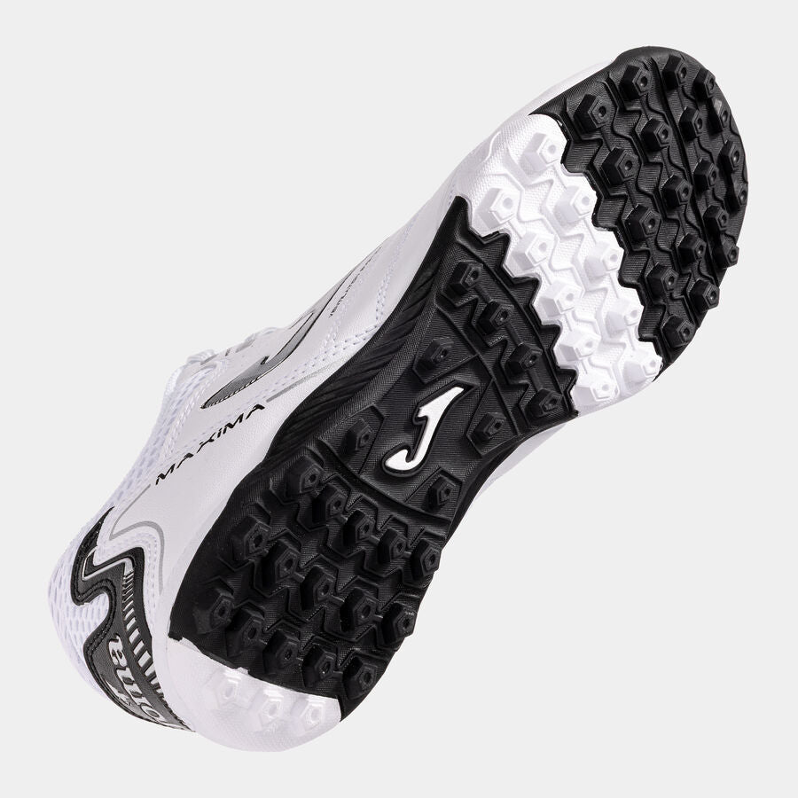 Joma Maxima 2502 TF Scarpe Calcetto Erba Sintetica Uomo Bianco - MAXS2502TF