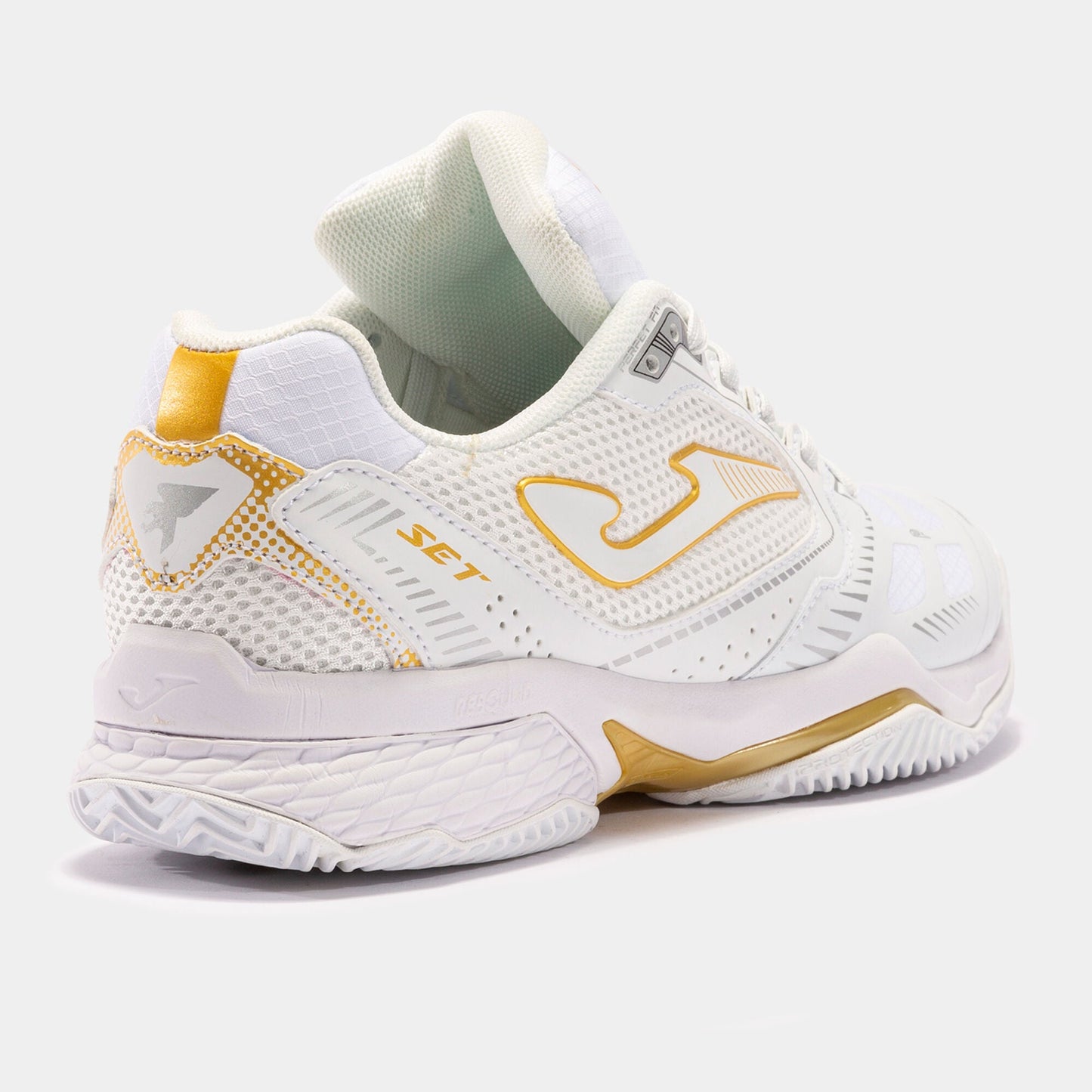 Joma women's tennis shoe Set 2202 white-gold