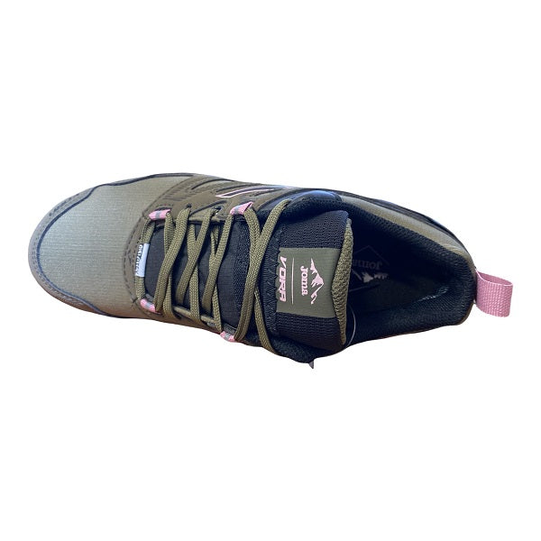 Joma Women's Trail Running Shoe Vora Aislatex TKVOLW2123 Khaki Pink