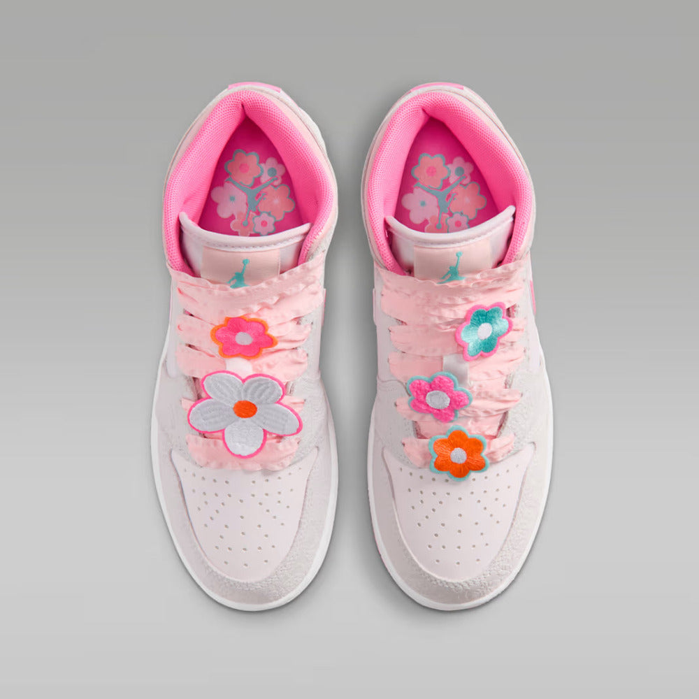 Jordan Lifestyle Sneakers Donna Air Jordan 1 Mid Alt SE Grigio Rosa - II0592-001