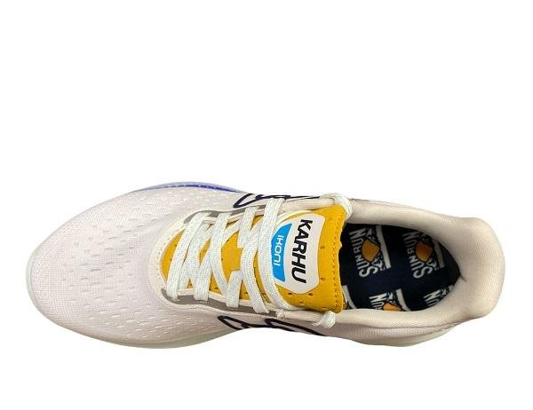 Karhu Ikoni Ortix - Women's Cushioned Running Shoe White Golden Rod