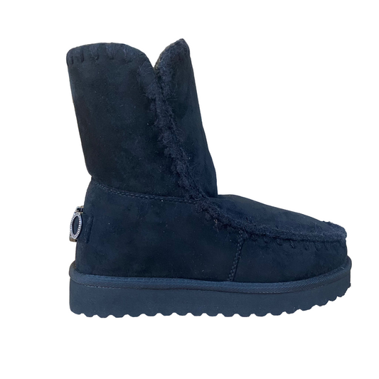 Kejo KJ7101SD Stivaletto Camoscio Nero Donna