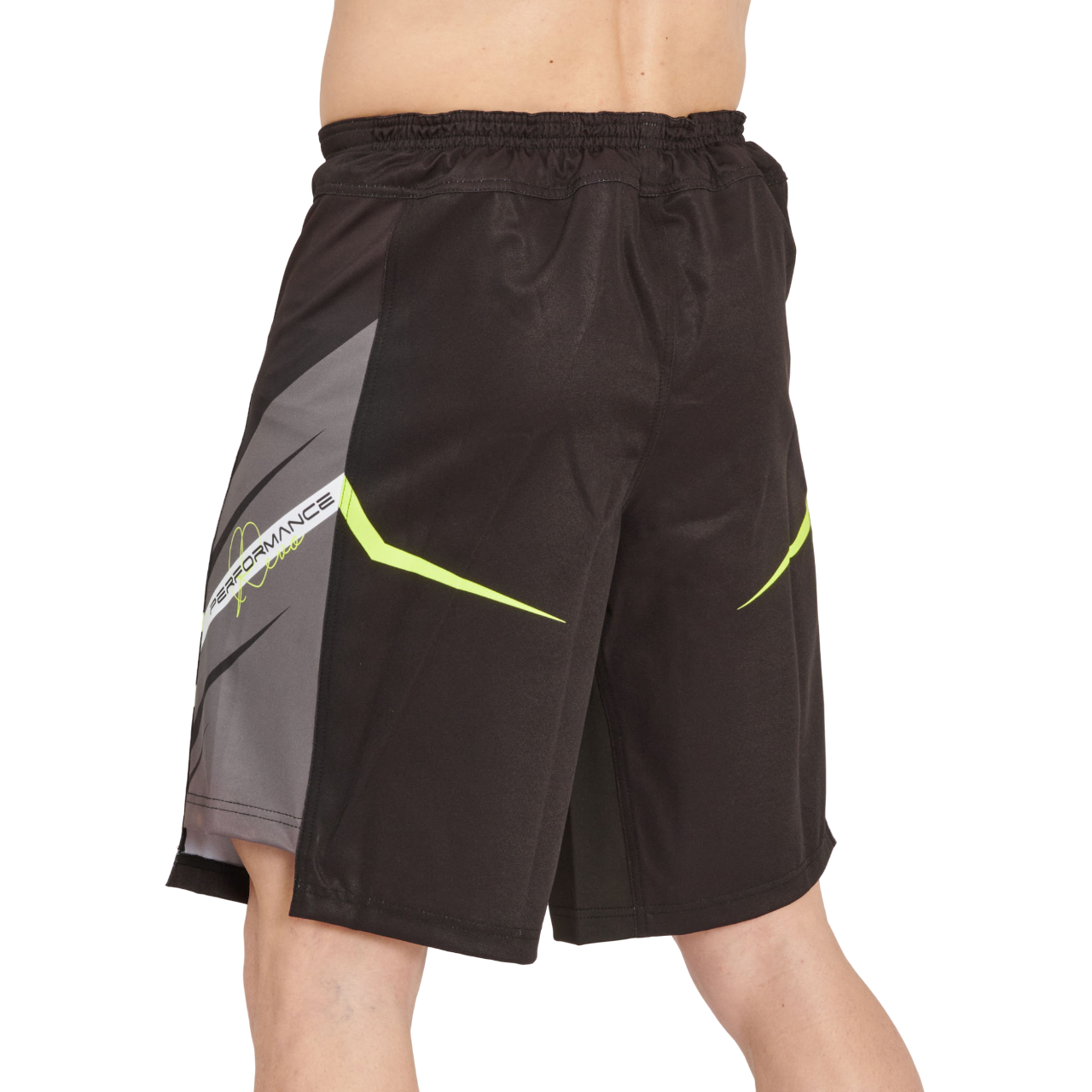 Leone MMA Shorts Revo AB957F black-fluo