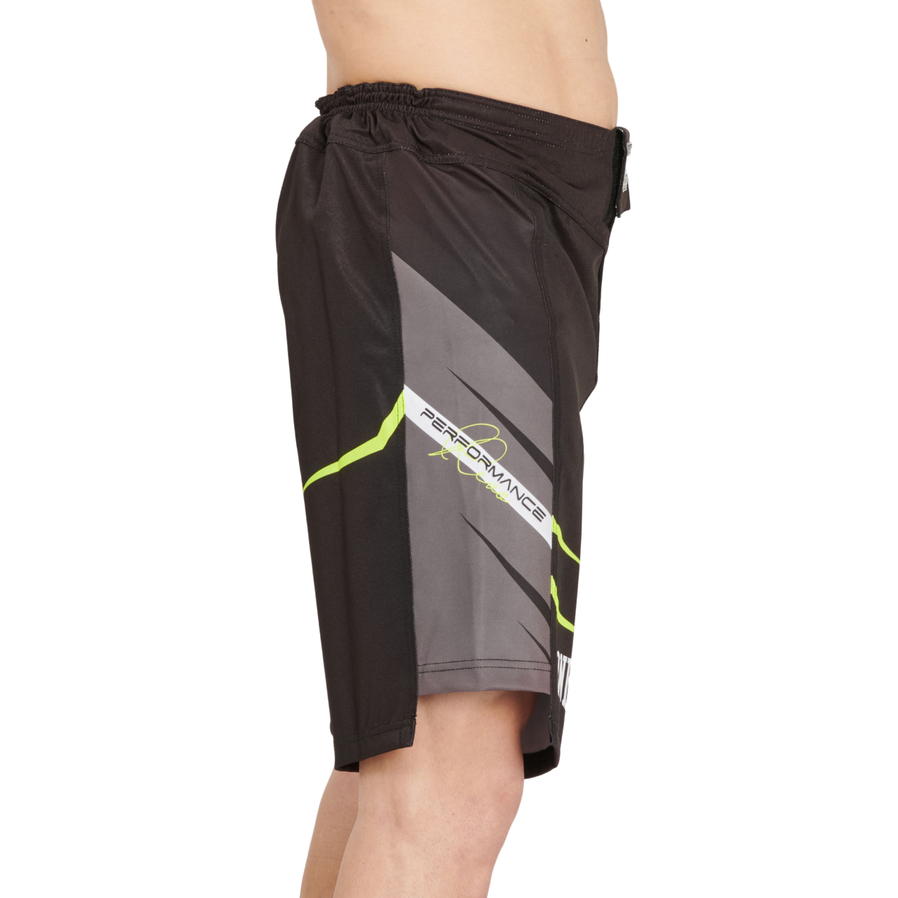 Leone MMA Shorts Revo AB957F black-fluo