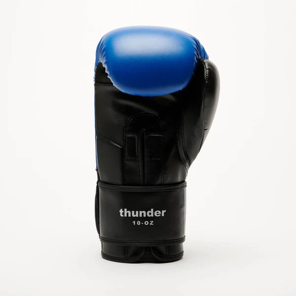 Leone Guanti Boxe Thunder GN383 Blu 10oz - Protezione Professionale Unisex