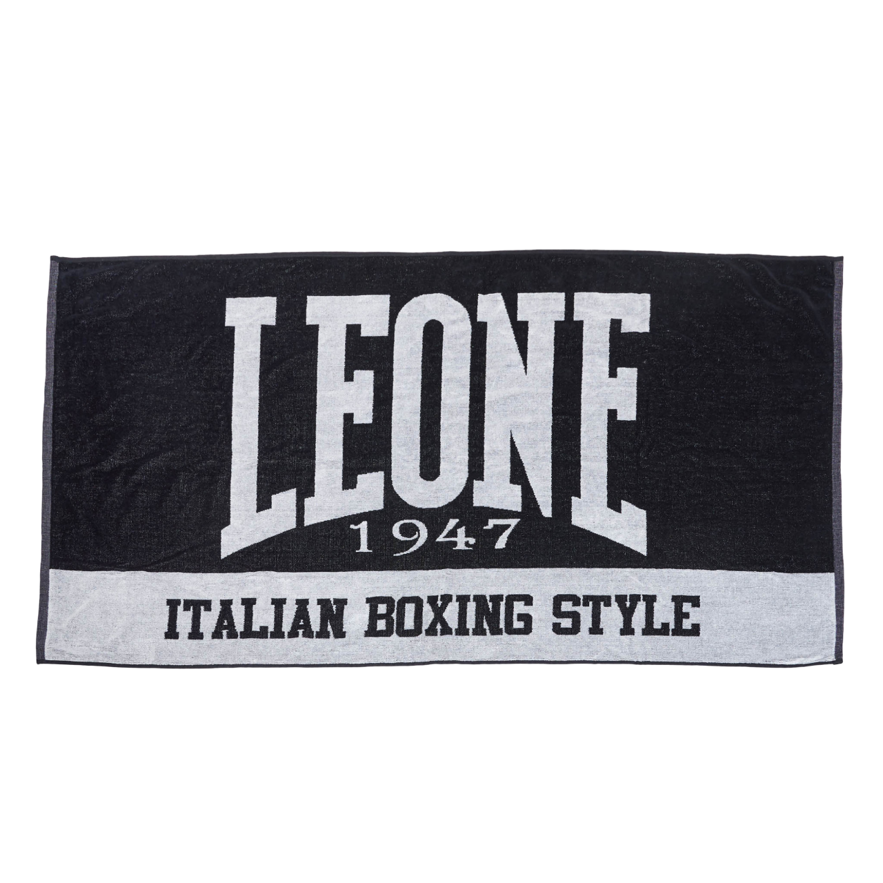 Lion gym towel AC916 black-grey