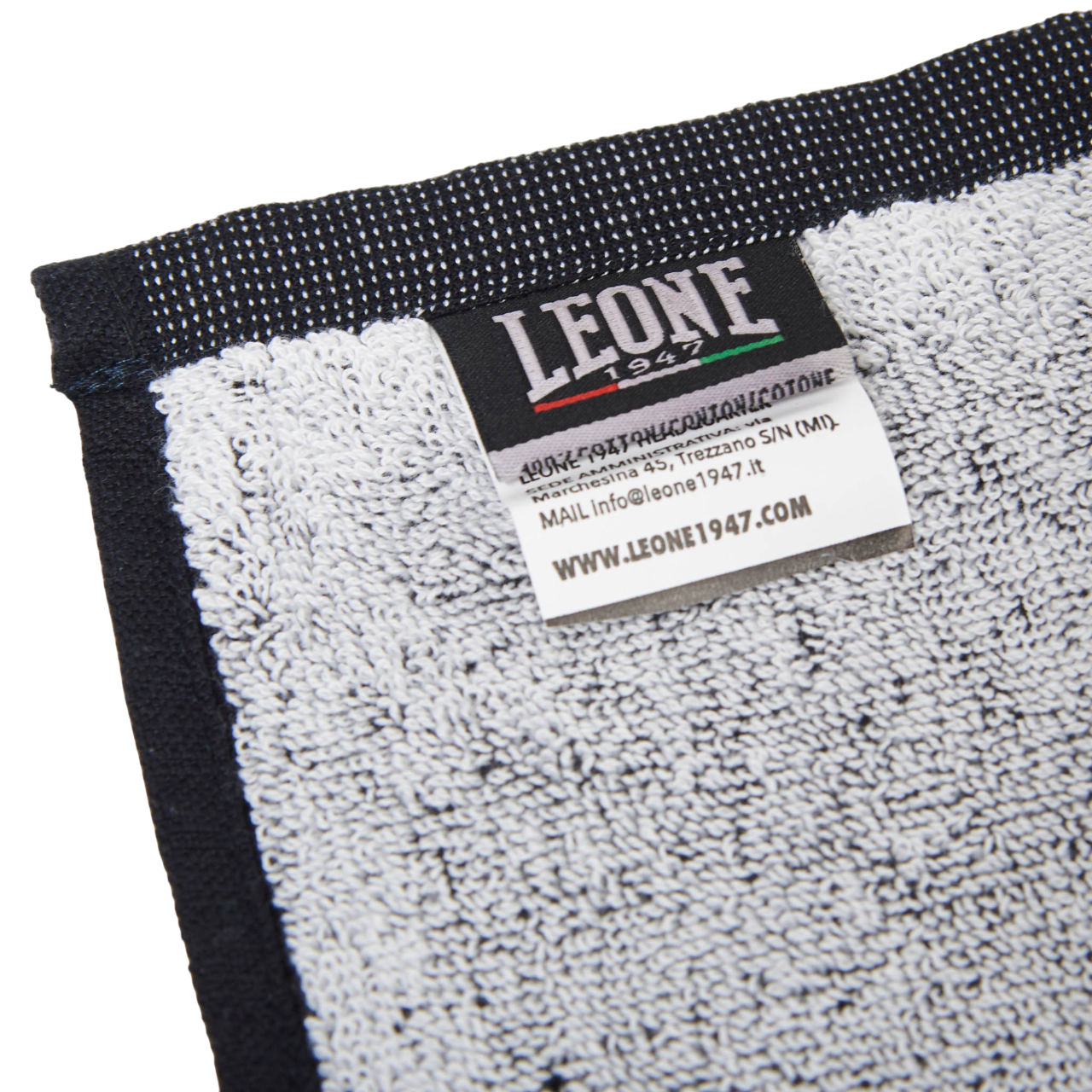 Lion gym towel AC916 black-grey