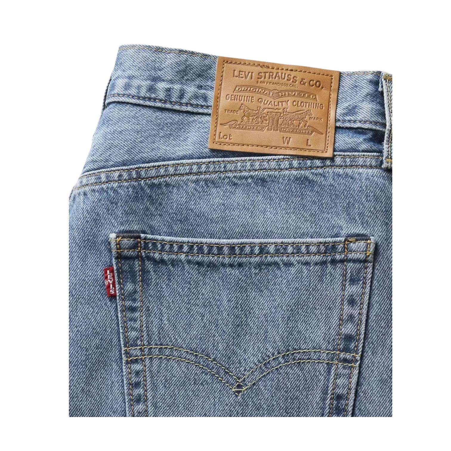 Levi's 478 Baggy Shorts 001JM0005 My Frequency Blu Uomo