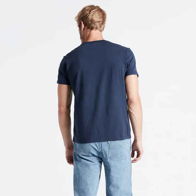 Levi's T-shirt Uomo Original Little Logo 566050017 Dress Blue