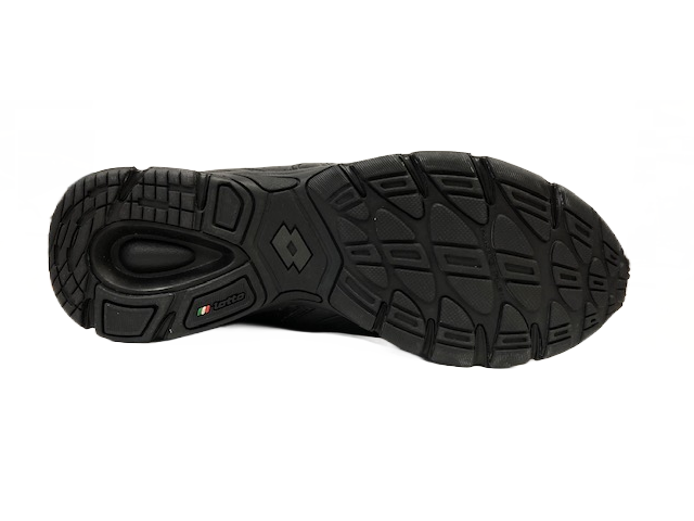Lotto Bristol IV Lth L6688 Men's Leather Running Walking Sneakers Black