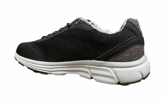 Lotto Superlight One - Women's Lightweight Running Shoe Black Silver