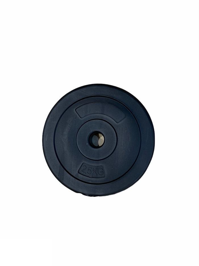 Contes Set of Dumbbells 30kg cement coated plastic (2x15kg) OW1304 black