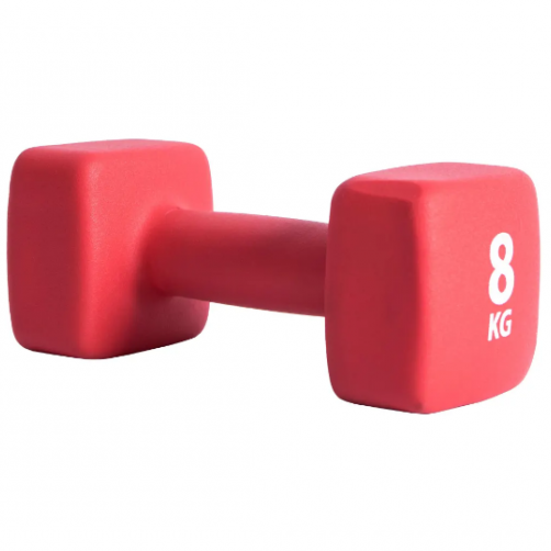 Pure 2Improve Dumbbells 2x8Kg P2I201450 Pair Neoprene Weights Blue Professional