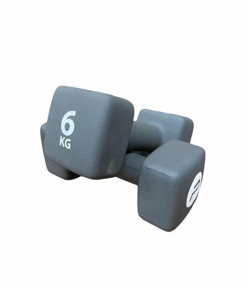 2Improve Neoprene Dumbbells 2x6kg P2I201440 - Grey LEGENDARY Set