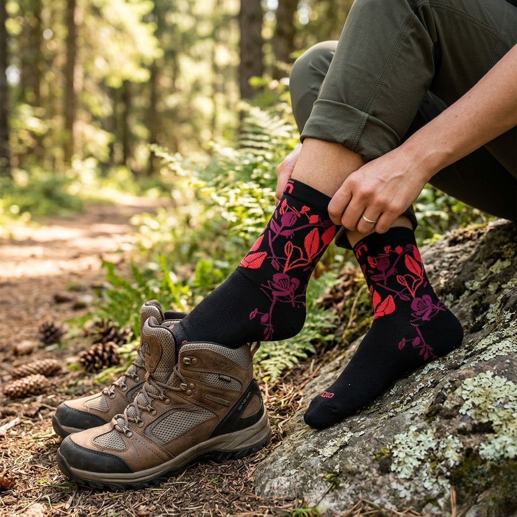 Mico Calza Light Hike Extra Dry Dryarn Donna Nero - CA03067-007