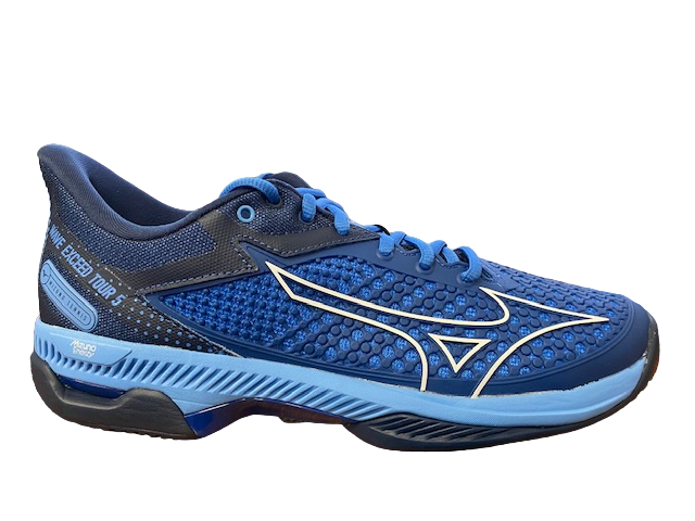 Mizuno Wave Exceed Tour 5 AC 61GA227026 Men's Tennis Blue White