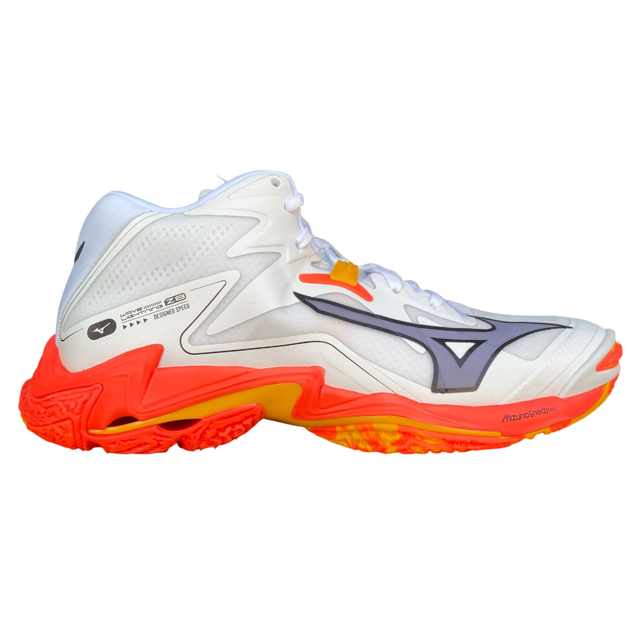 Mizuno Wave Lightning Z8 Mid V1GA240598 White - Men's ELITE Volleyball Shoes