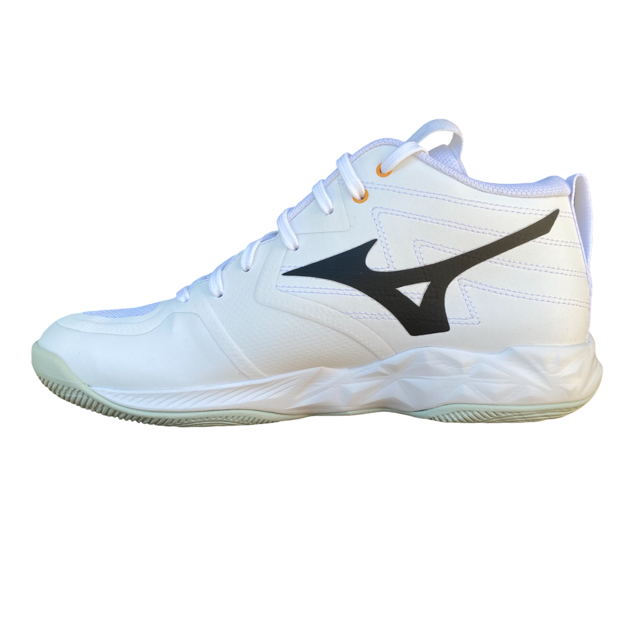 Mizuno Wave Momentum Pro Mid V1GA254521 Bianco - Scarpe da Pallavolo con Ammortizzazione e Stabilità Avanzate