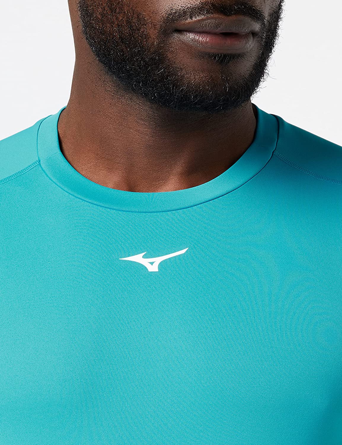 Mizuno maglietta manica corta da uomo per la corsa Sun Protect J2GA1022 20 algiers blue