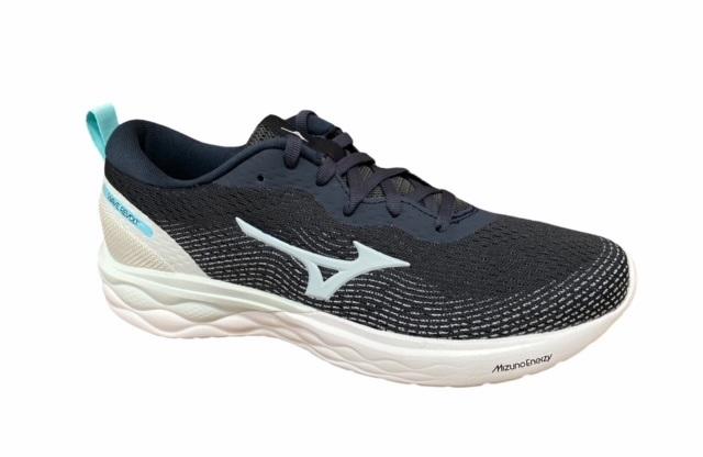 Mizuno Wave Revolt Women's Running Shoes Blue - Premium Wave Technology