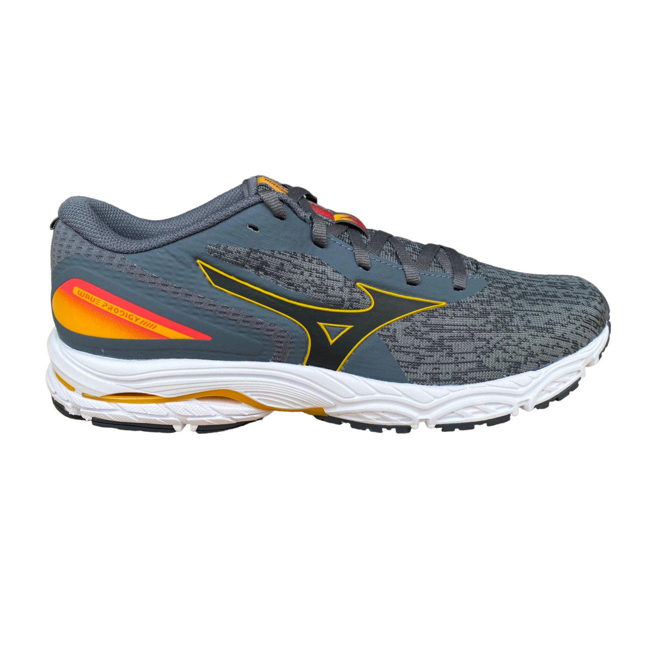 Mizuno Wave Prodigy 5 Men's Running Shoes J1GC231053 Grey Orange