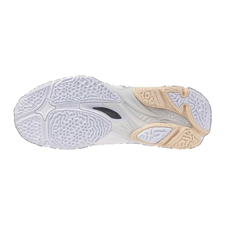 Mizuno Volleyball Shoe Wave Lightning Z8 Mid V1GC240525 white pink