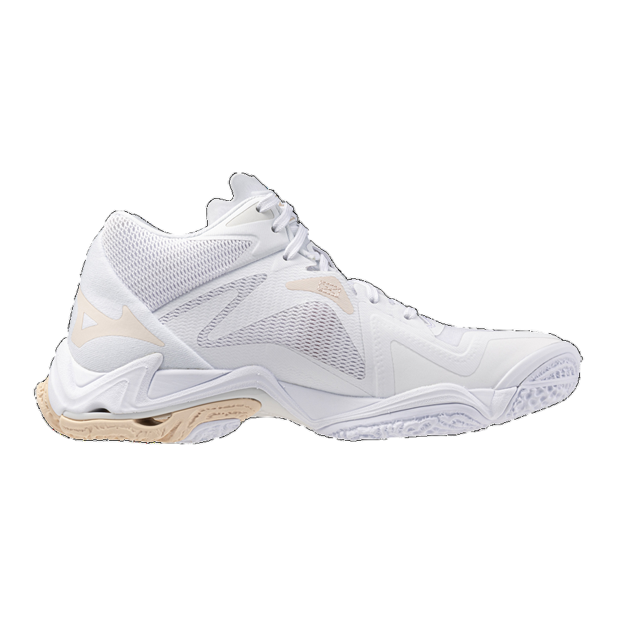 Mizuno Volleyball Shoe Wave Lightning Z8 Mid V1GC240525 white pink