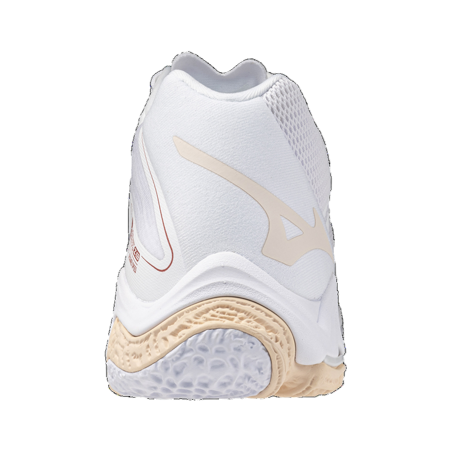 Mizuno Volleyball Shoe Wave Lightning Z8 Mid V1GC240525 white pink