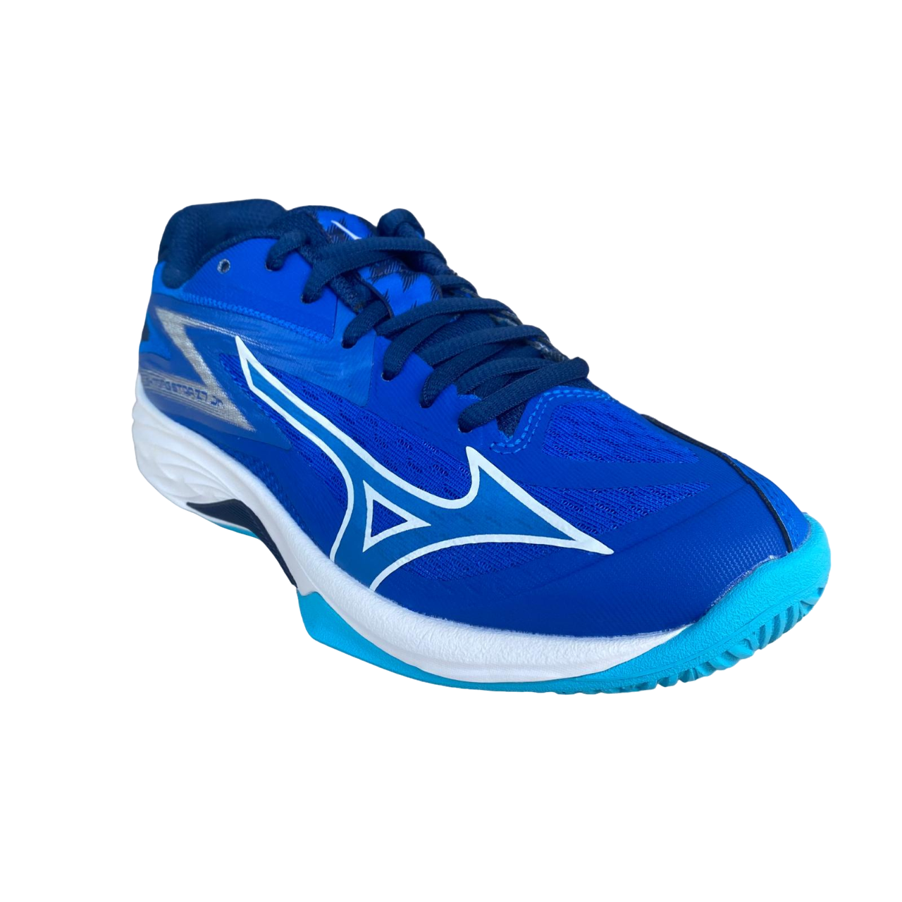 Mizuno boys' volleyball shoes Lightning Star Z7 V1GD230301 blue-white