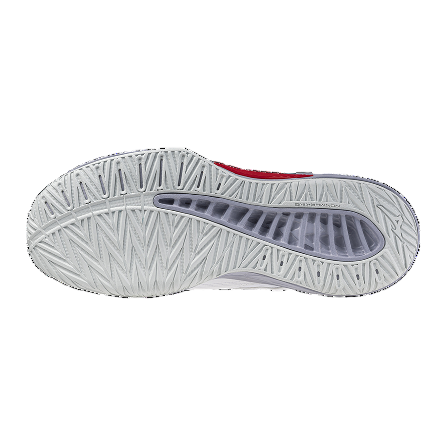 Mizuno Men's Volleyball Shoe Thunder Blade Z Mid V1GA237596 White-Red