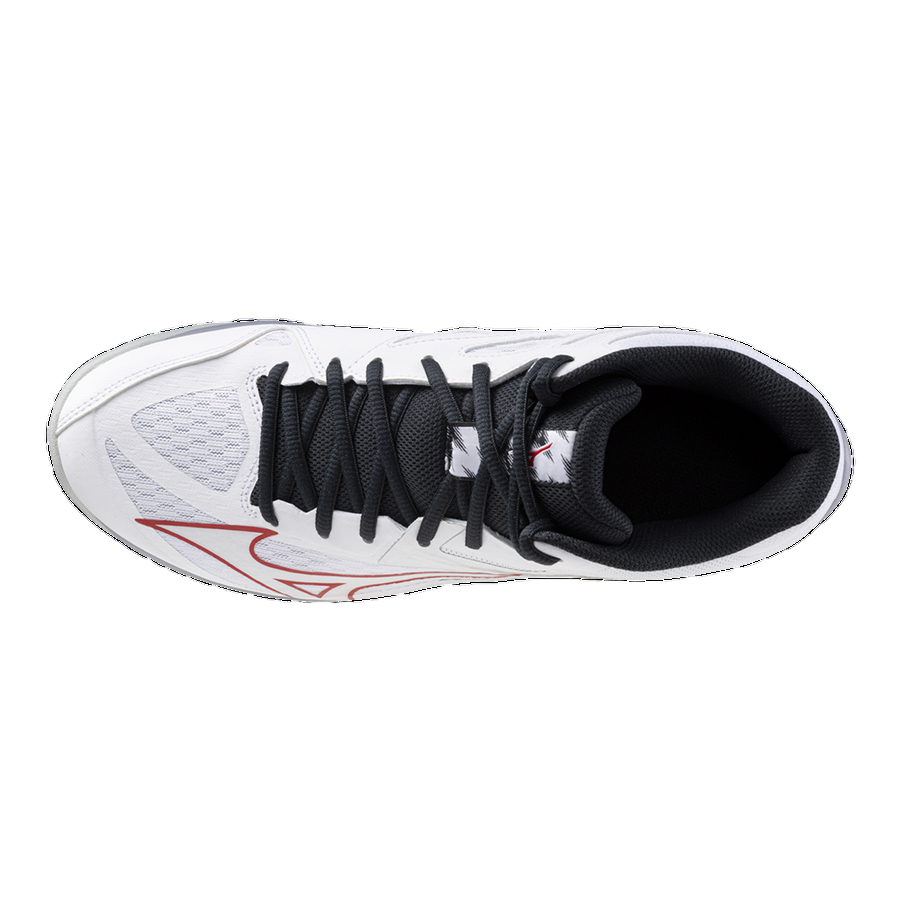 Mizuno Men's Volleyball Shoe Thunder Blade Z Mid V1GA237596 White-Red