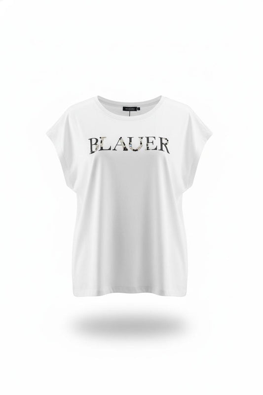 Blauer donna maglietta manica corta Mohawk 26SBLDK02415 007507 100 bianco