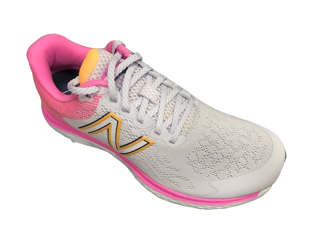 New Balance W680CE7 Scarpe Running Donna Grigio Rosa - 195907691625