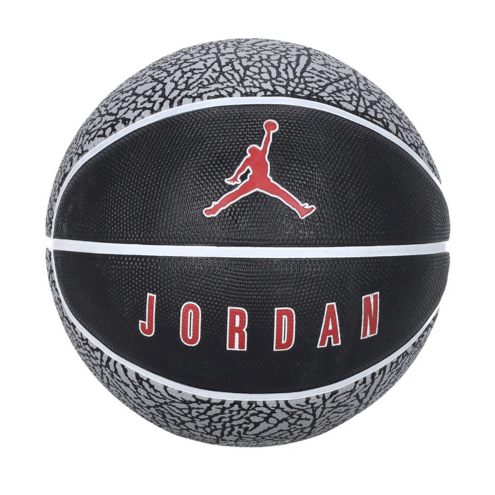 Nike Pallone da pallacanestro Jordan Playground nero-grigio misura 7