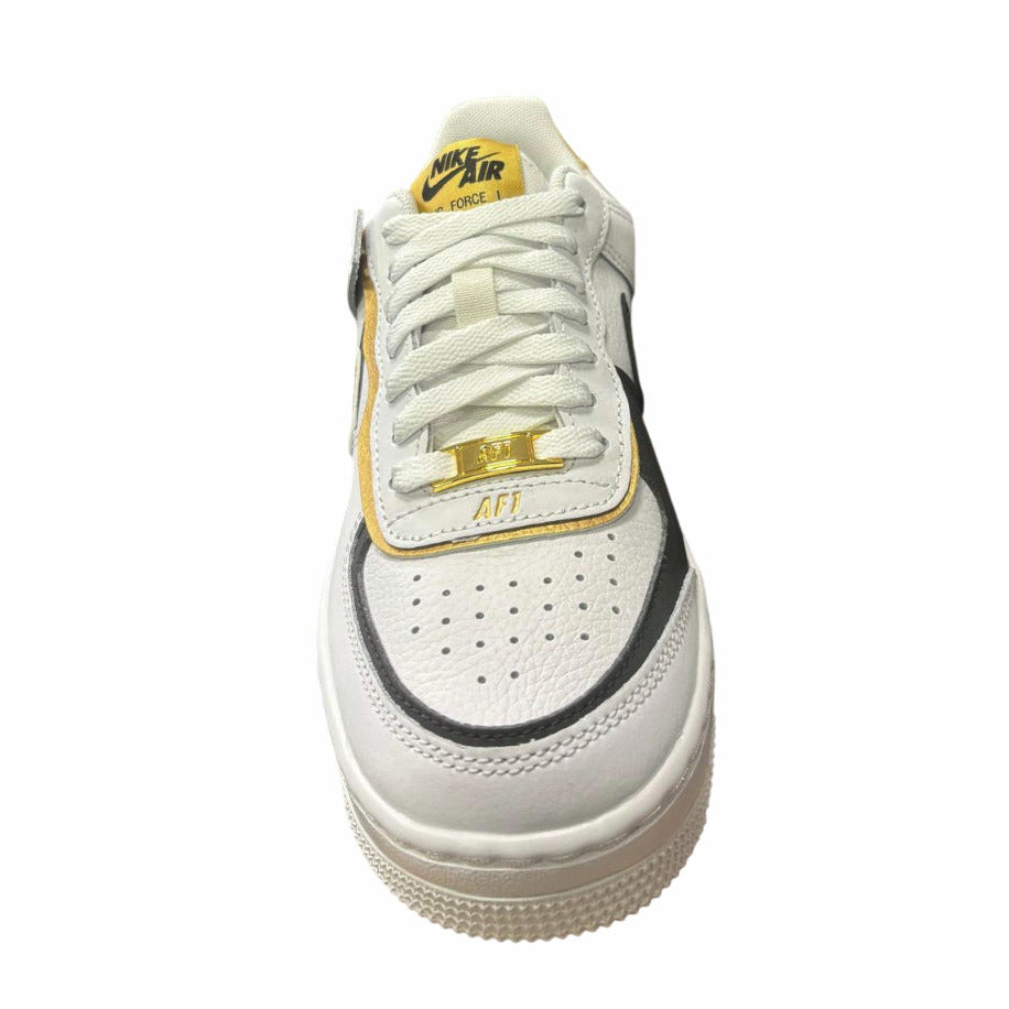 Nike Air Force 1 Shadow CI0919-125 Bianco Oro Nero