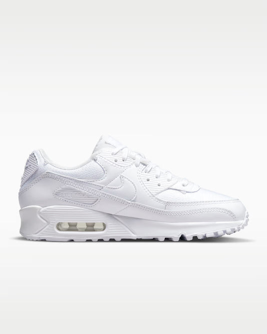 Nike Air Max 90 Premium Sneakers Donna Bianca - DH0569-100