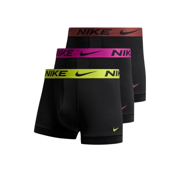 Nike Boxer Uomo Dri-FIT Essential KE1156 - Set 3 Pezzi Nero