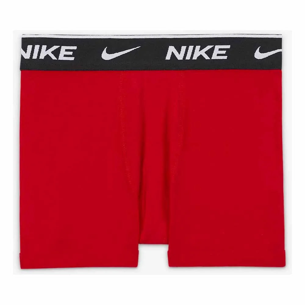 Nike Boxer da ragazzo Dri-Fit Essential Cotton Stretch 9N0846-U10 rosso-nero-antracite