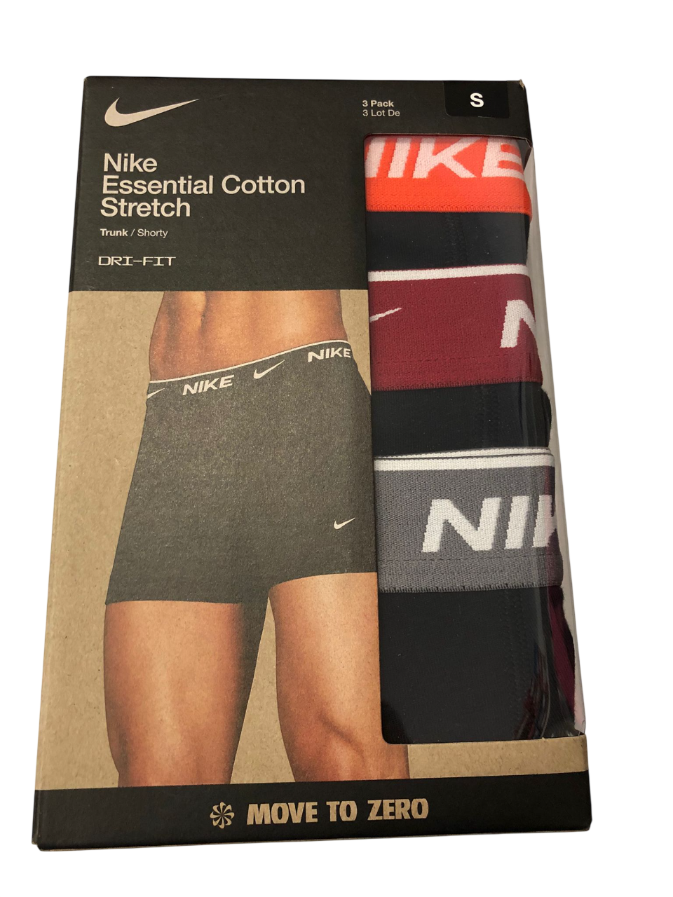 Nike Boxer uomo Essential Cotton Stretch NQ00KE1284-0VN nero