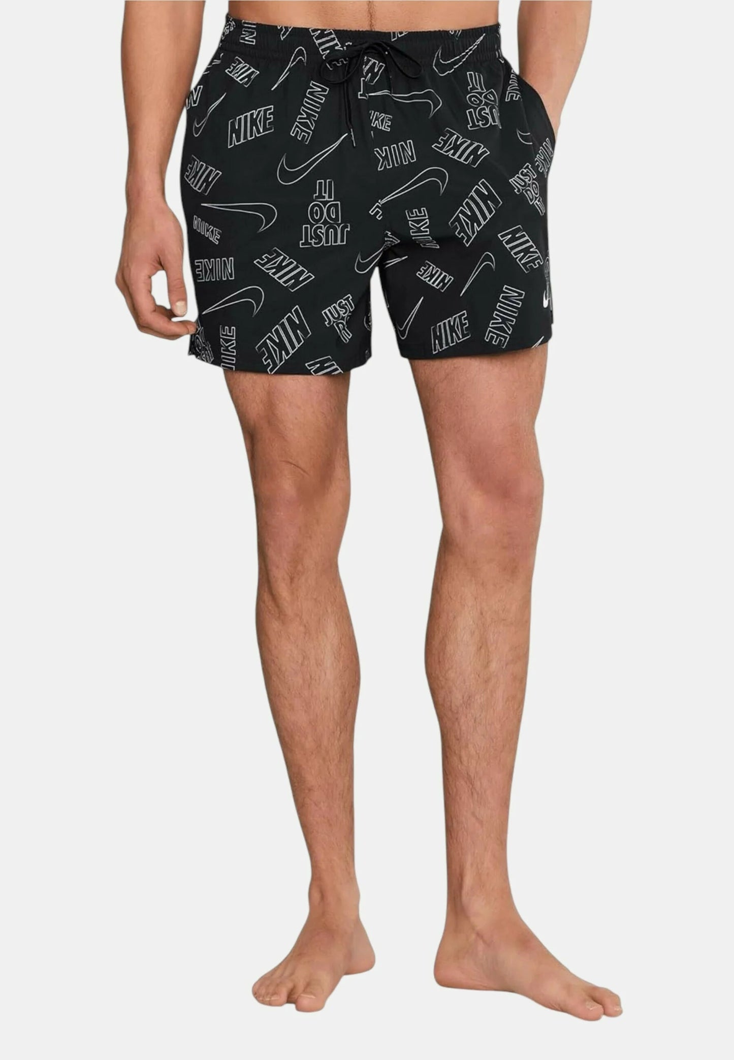 Nike Costume da Bagno Uomo 5" Volley Short Nero - NESSG551-001