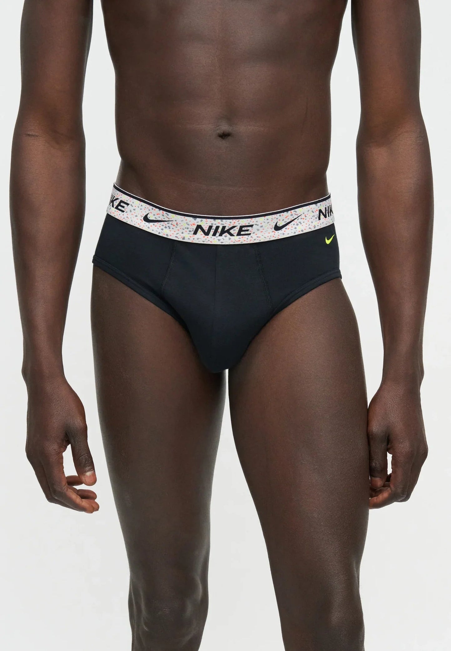 Nike Slip Uomo Essential Cotton Stretch Nero Confezione da 3 - KE1283-0W3