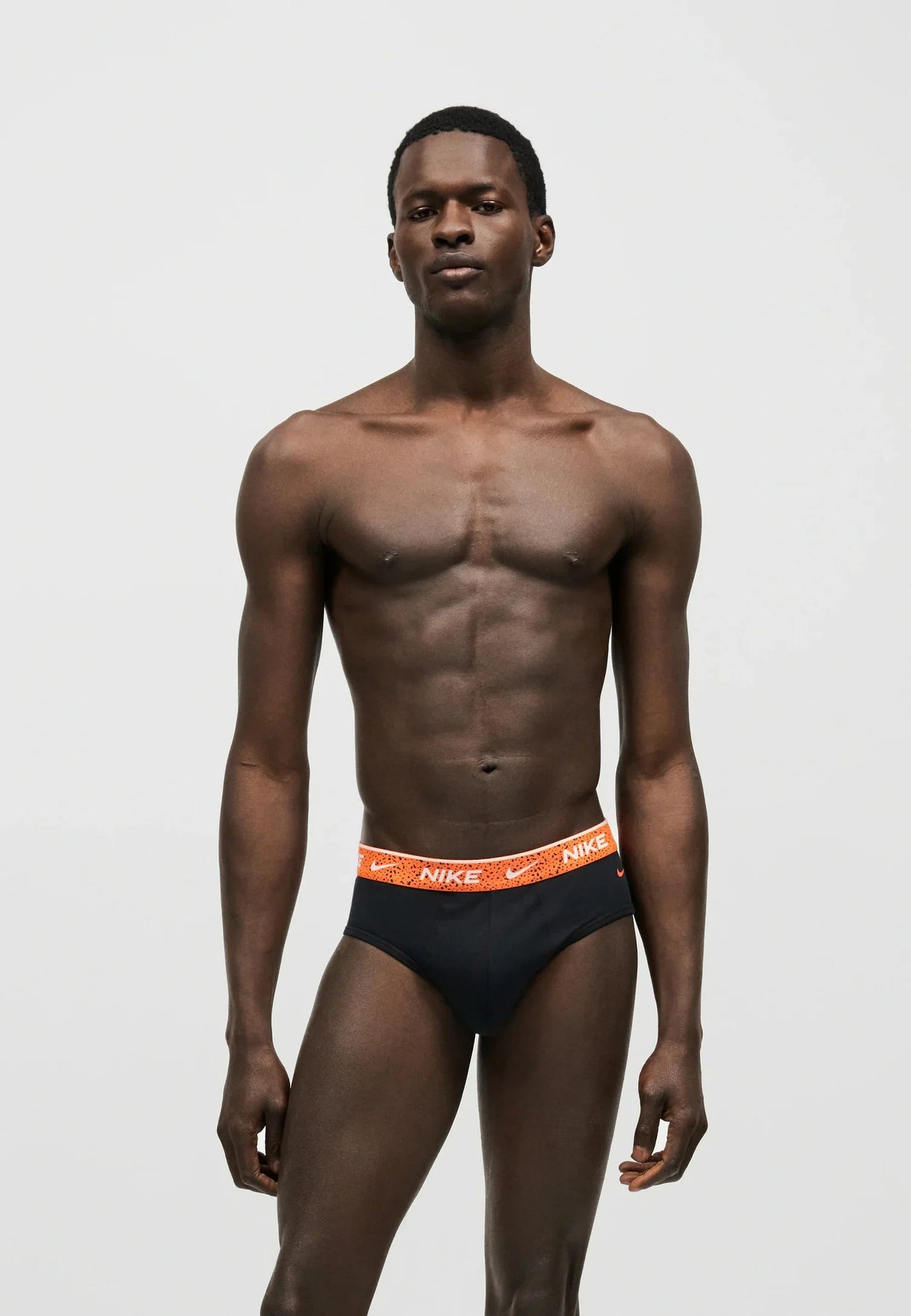 Nike Slip Uomo Essential Cotton Stretch Nero Confezione da 3 - KE1283-0W3