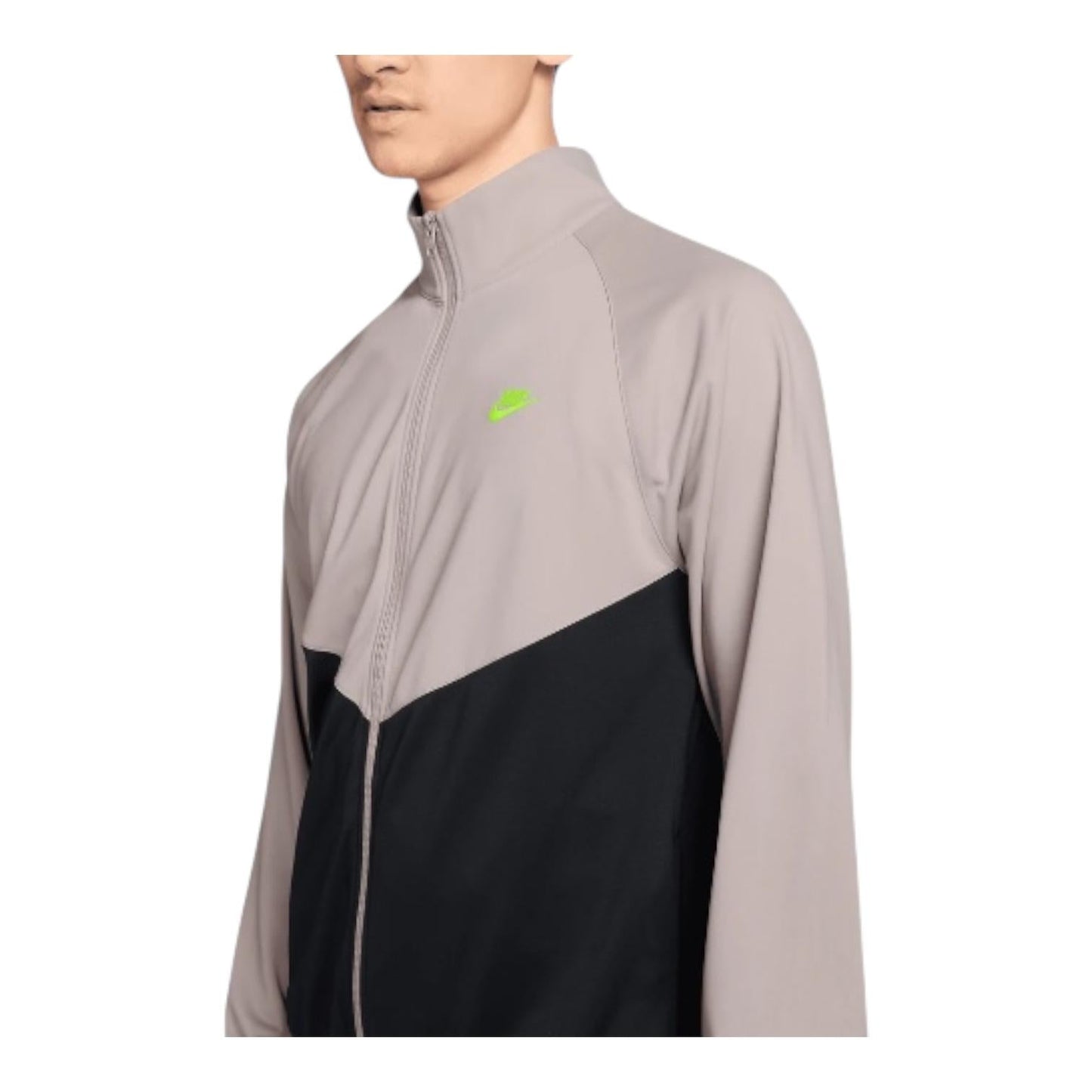 Nike Tuta Windrunner IF1623-011 Beige Nero Uomo