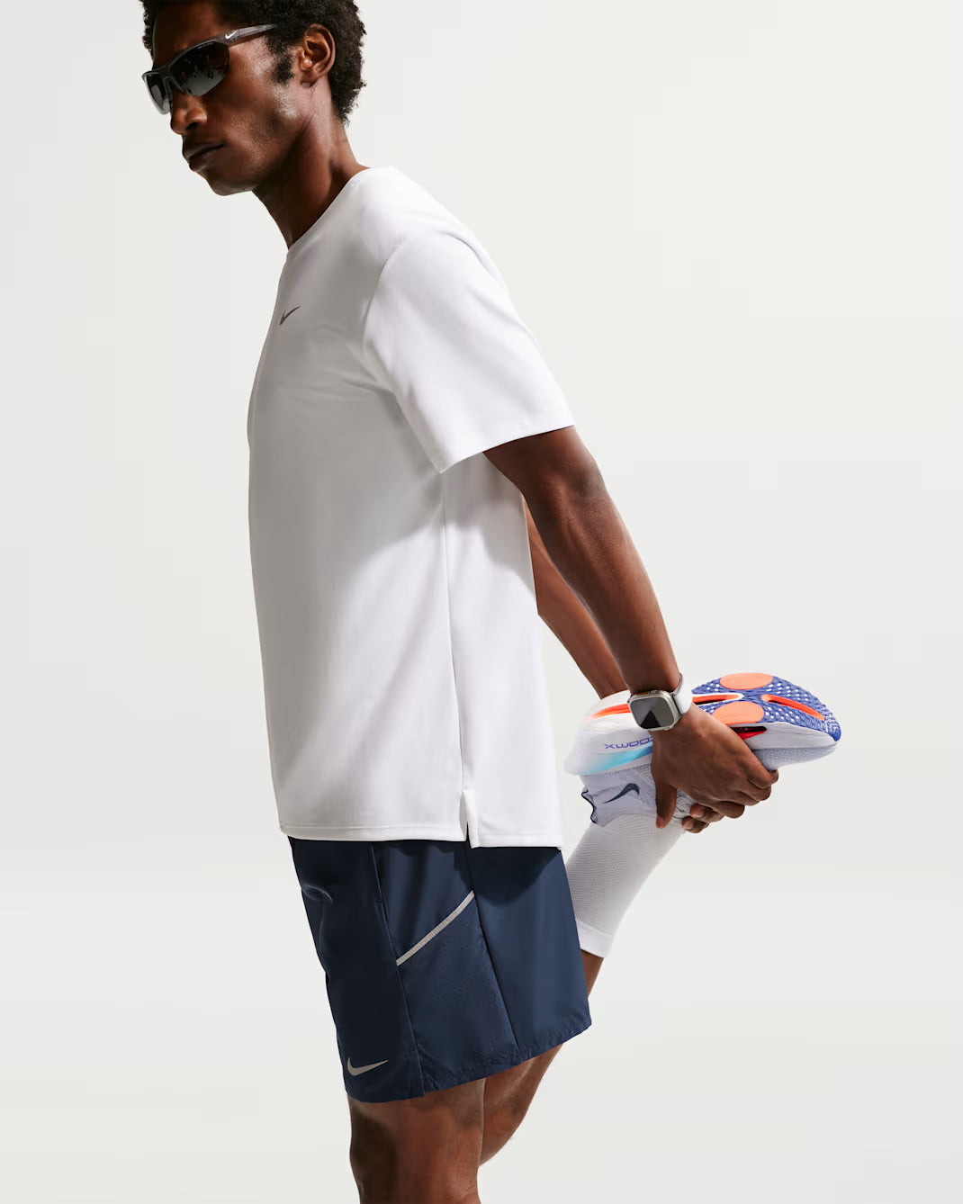 Nike Miler Pantaloncino Running Uomo Blu Midnight Navy - IF2070-410