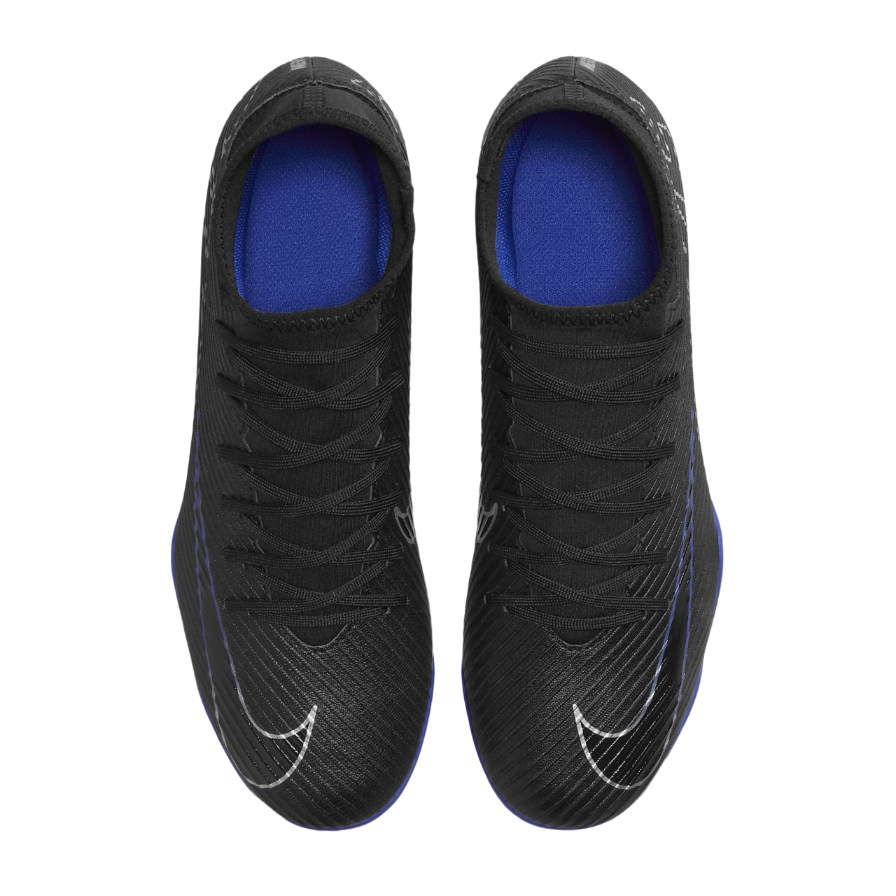 Nike Mercurial Vapor 15 Club DJ5968-040 Indoor Football Shoes Black Blue Men's