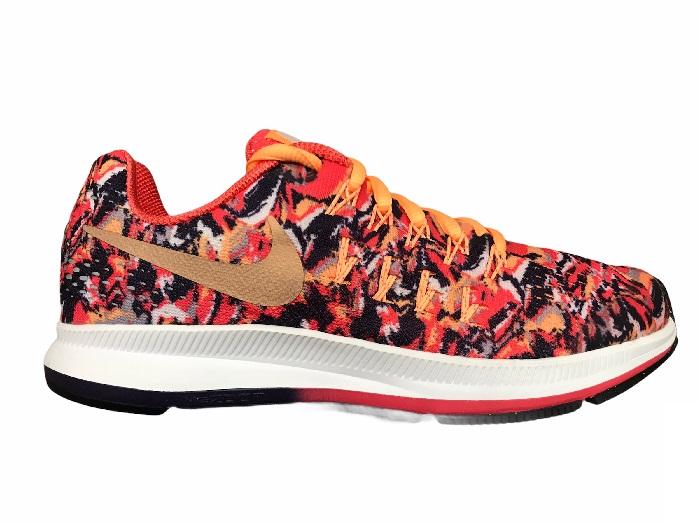 Nike Air Zoom Pegasus 33 Print GS 854170-800 Girls' Running Shoes - 676556785861